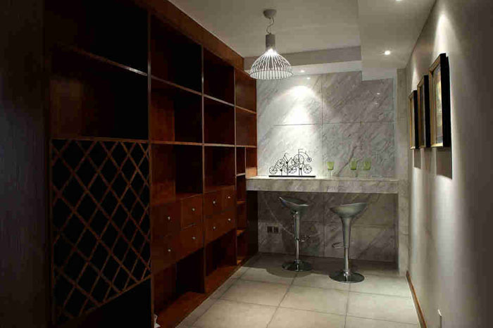 几款常见的大理石吧台桌风格